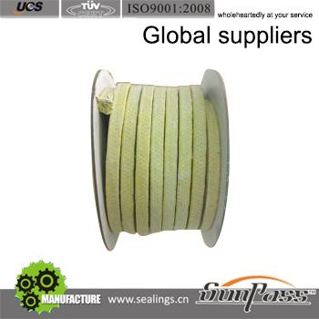 Packing Gland Mechanical Seal Aramid Kevlar Fiber Gland Packing In Sealing